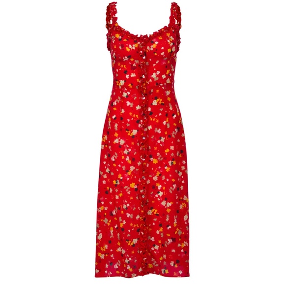Realisation Par Dresses & Skirts - New! Realisation Par Juliet - Rouge Fleur, XS - L